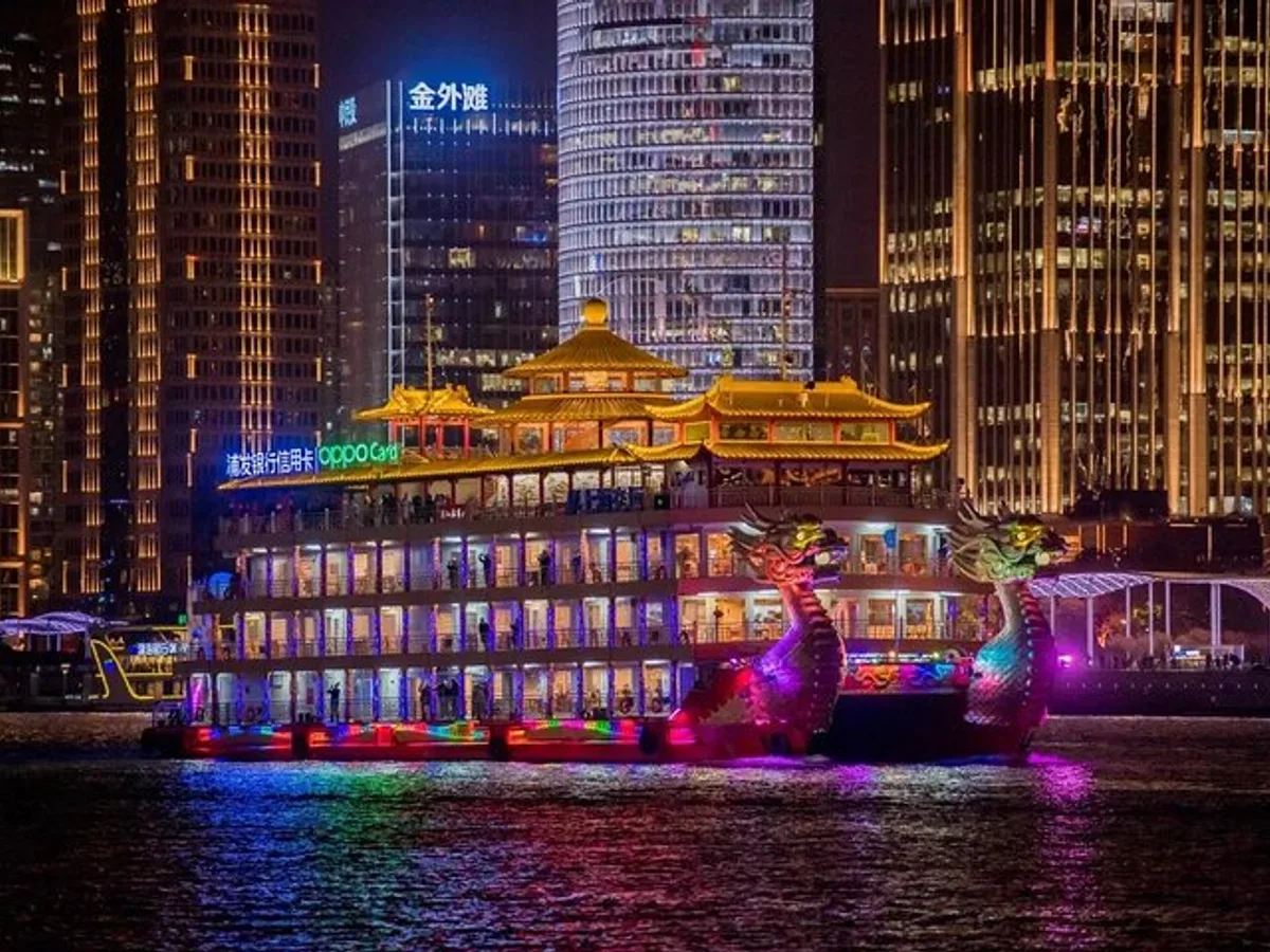 Huangpu River Evening Cruise Ticket with Dinner