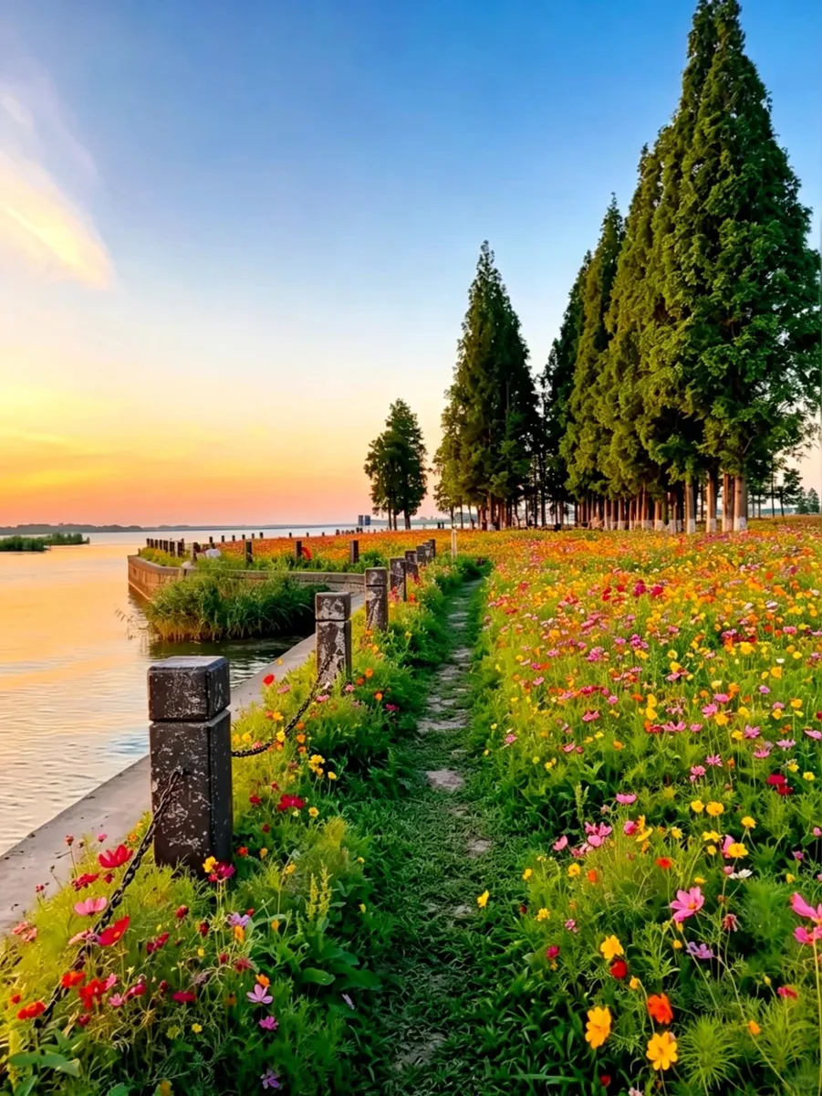 Shanghai: Dianshan & Yuandang Lake 100km Bike Tour Day Trip · 3/4