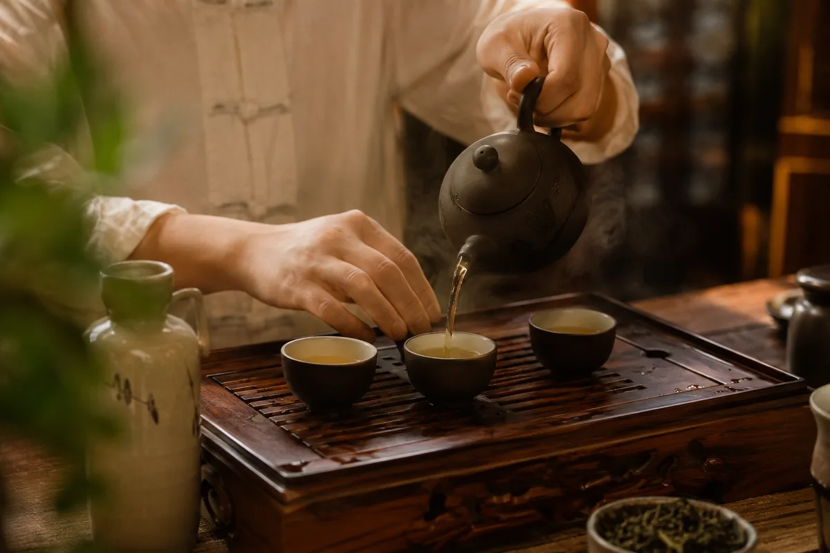 Beijing: Jingshan, Beihai & Shichahai Tea Calligraphy Tour · 2/4