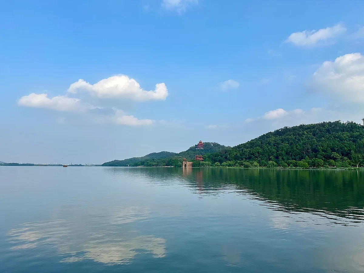 Wuhan East Lake Cycling Half-Day Tour with Lotus and Plum Garden · 3/4